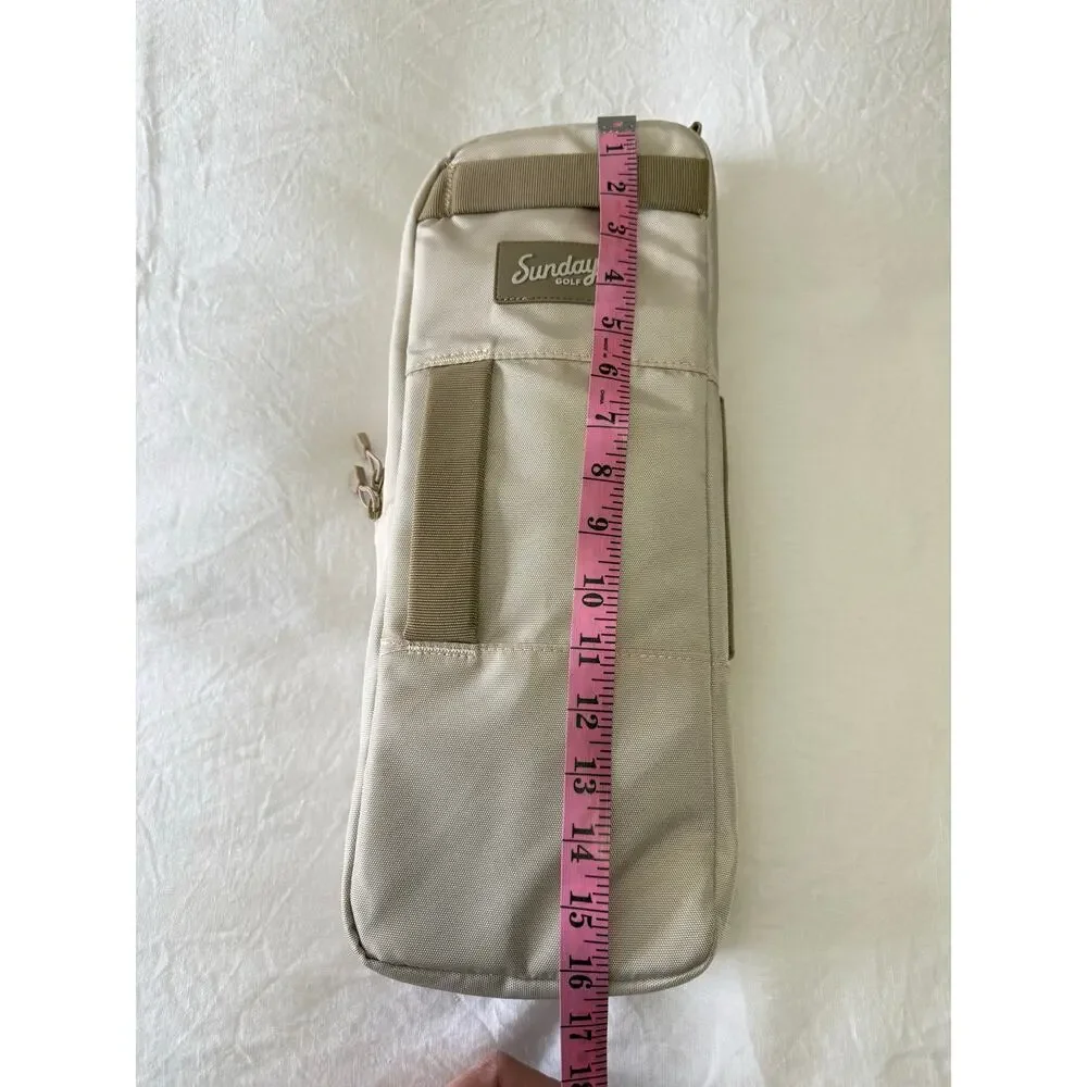 Sunday Golf | Toasted Almond Big Frosty Cooler Bag | EUC